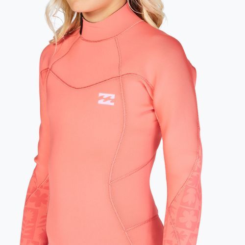 Gyermek úszóhab Billabong 4/3 Teen Synergy BZ vintage coral