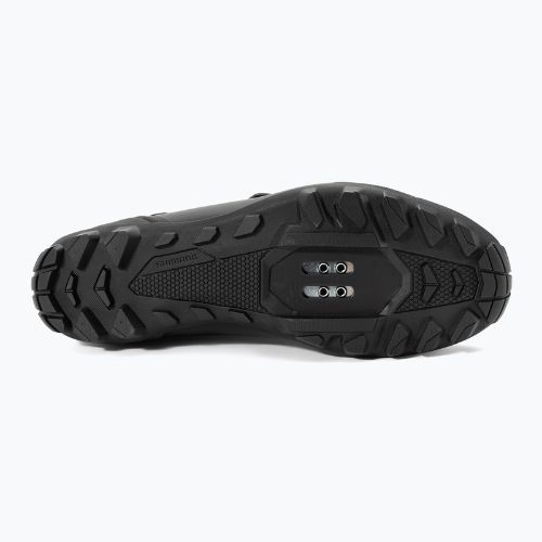 Férfi MTB kerékpáros cipő Shimano MW 501 fekete ESHMW501MCL01MCL01S38000