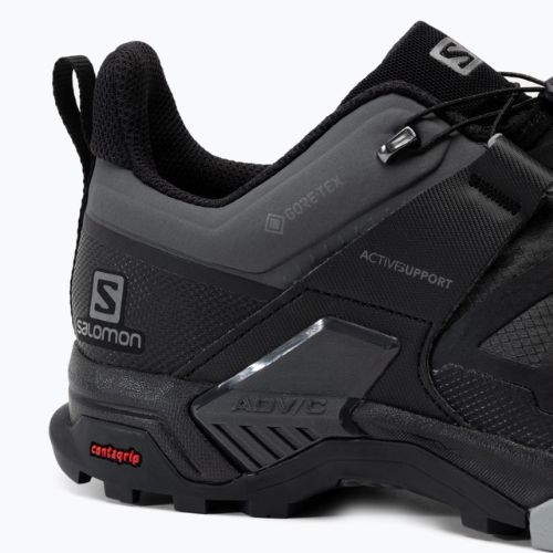 Salomon X Ultra 4 GTX fekete-szürke férfi túracipő L41385100