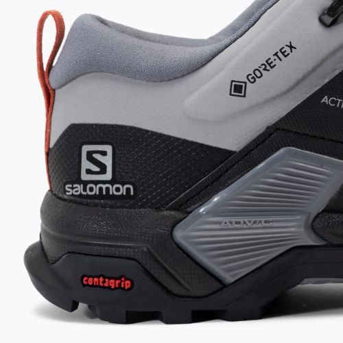 Salomon X Ultra 4 GTX szürke női túracipő L41623100