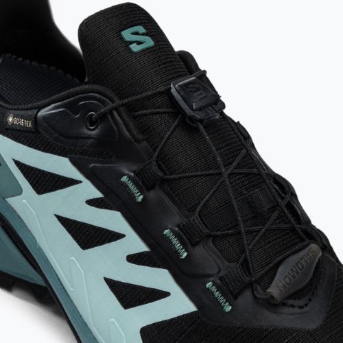 Salomon Supercross 4 GTX fekete-kék női futócipő L41735500