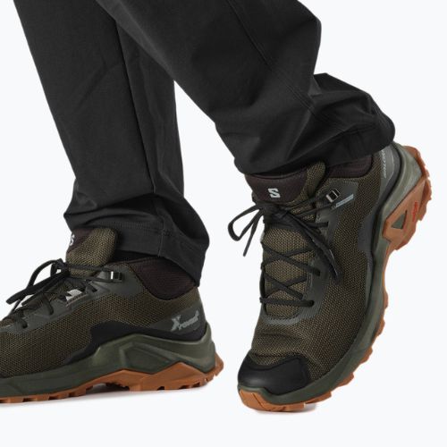 Salomon X Reveal Chukka CSWP 2 zöld férfi túracipő L41763000