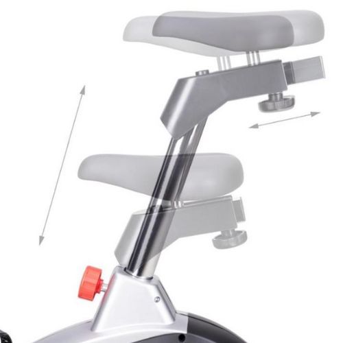 HMS helyhez kötött kerékpár M6995 szürke-fekete 17-01-041