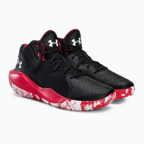 Under Armour Jet '21 002 fekete-piros férfi kosárlabda cipő 3024260-002