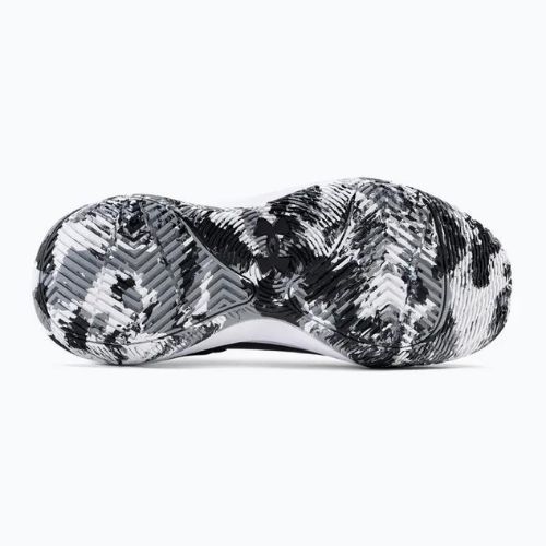 Under Armour Jet '21 fekete-fehér gyerek kosárlabda cipő 3024260-006