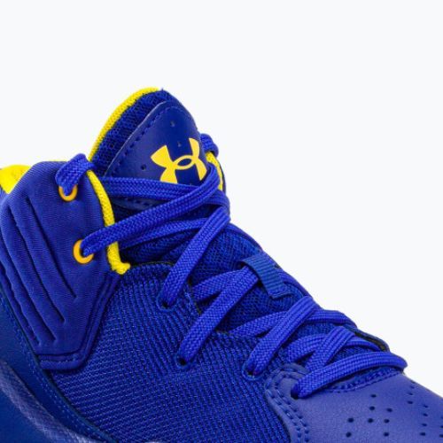 Under Armour GS Jet '21 400 kék-fehér férfi kosárlabda cipő 3024794-400