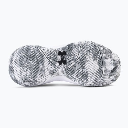 Under Armour GS Jet '21 001 fekete-fehér gyerek kosárlabda cipő UAR-3024794001-001-4.5