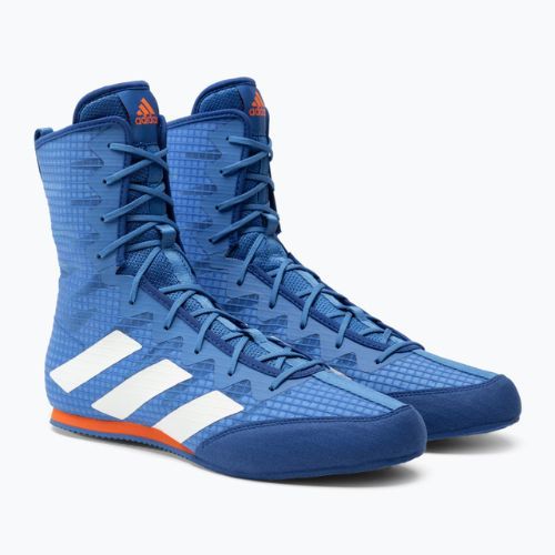 Férfi adidas Box Hog 4 boxcipő kék GW1402