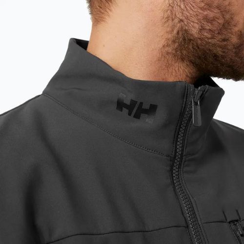 Férfi Helly Hansen Crew Softshell 2.0 vitorlás kabát Fekete 30223_980-S