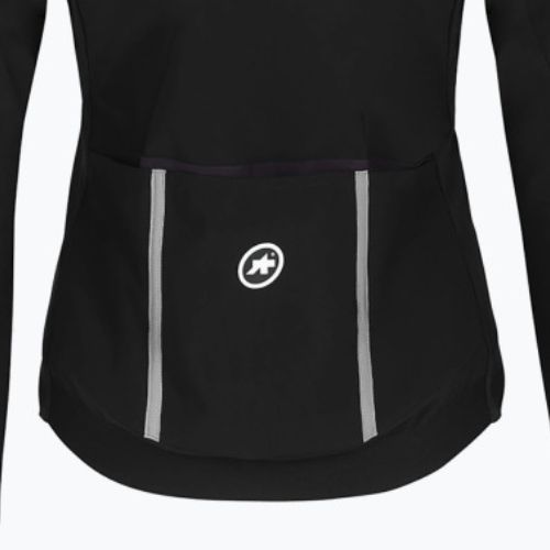 Női kerékpáros kabát ASSOS Uma Ultraz Winter EVO fekete 12.30.368.18