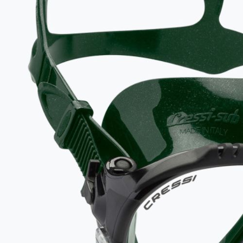 Cressi Matrix búvármaszk zöld DS309850