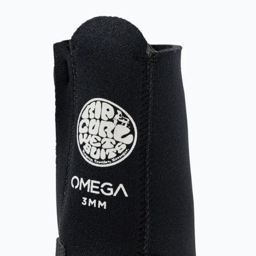 Rip Curl Omega 3 mm S/Toe Zip 90 neoprén bakancs fekete WBOYAM