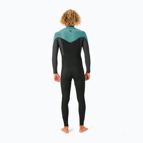Rip Curl férfi D/Patrol Perf C/Zip 4/3 mm GB M 8088 fekete/zöld fürdőruha 15NMFS