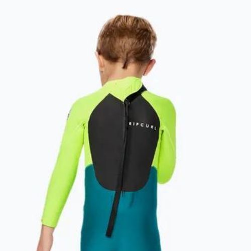 Rip Curl Groms Omega 3/2GB B/Zip 1599 zöld-kék gyerek búvárruha 118BFS