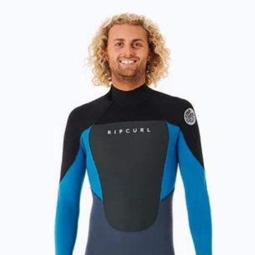 Férfi Rip Curl Omega 5/3 mm GB B/Zip 70 szürkéskék fürdőruha 113MFS