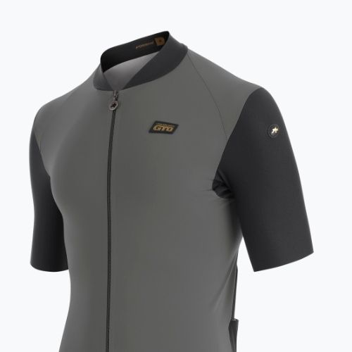 ASSOS Mille GTO C2 férfi kerékpáros trikó szürke 11.20.321.1G