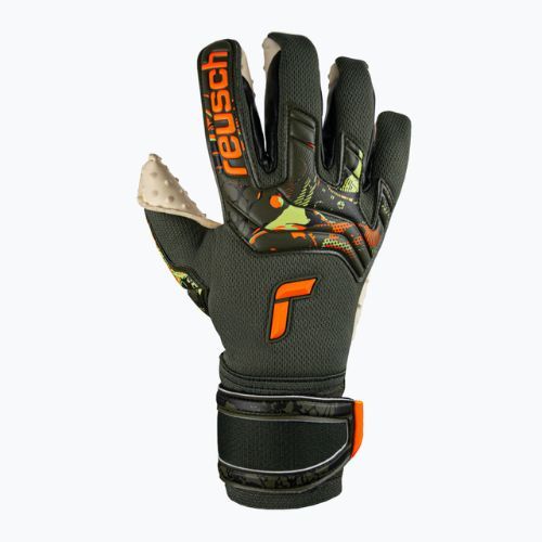 Reusch Attrakt Speedbump kapuskesztyű zöld 5370039-5556