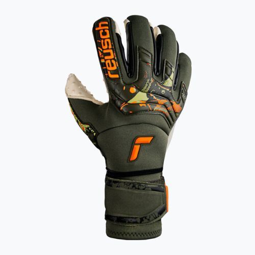 Reusch Attrakt Speedbump Ortho-Tec kapuskesztyű zöld 5370078-5556