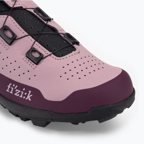 Női MTB kerékpáros cipő Fizik Terra Atlas rózsaszín TEX5BPR1K3710