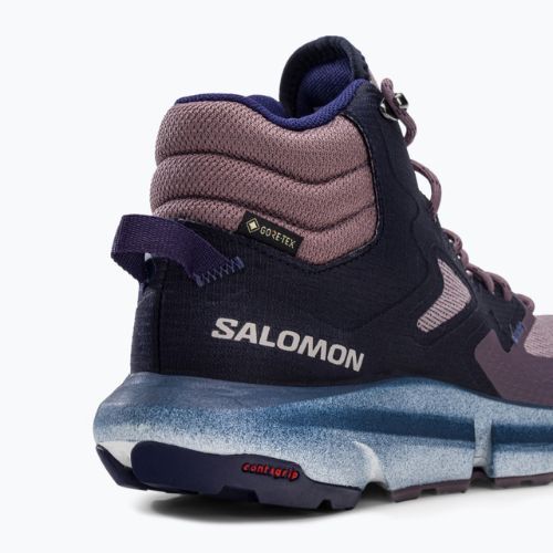 Salomon Predict Hike Mid GTX női túrabakancs lila L41737000
