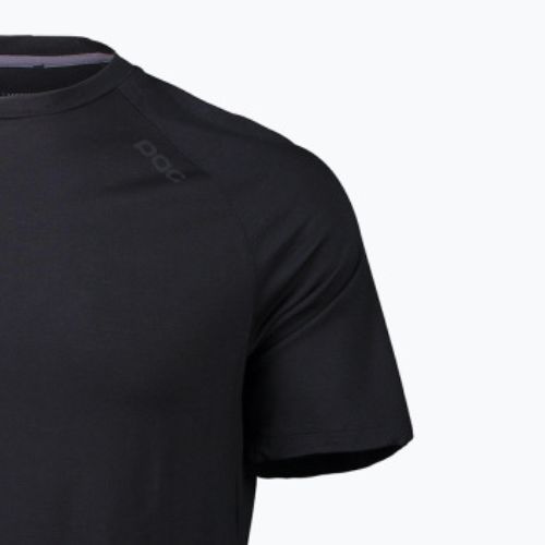 Férfi kerékpáros mez POC Light Merino uranium black