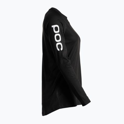 Női kerékpáros hosszú ujjú POC MTB Pure uranium black