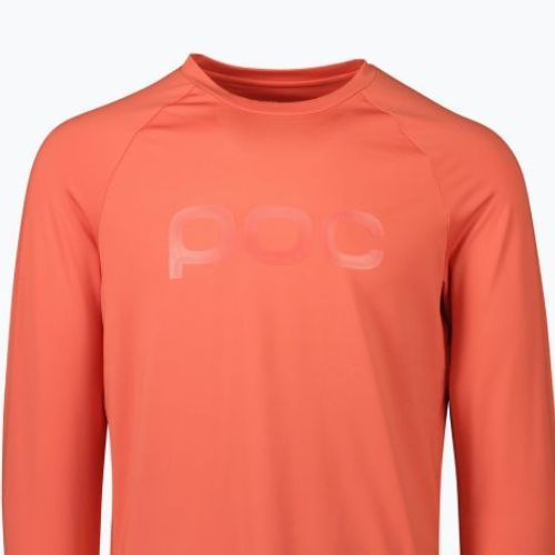 Férfi kerékpáros hosszú ujjú POC Reform Enduro Jersey ammolite coral