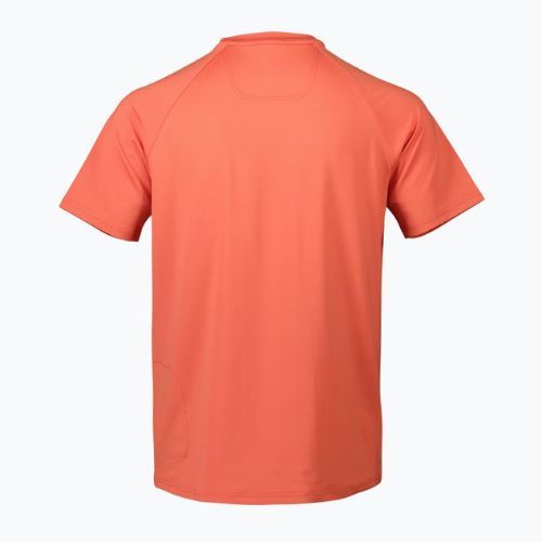 Férfi kerékpáros mez POC Reform Enduro Tee ammolite coral