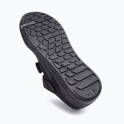 Férfi platform kerékpáros cipő Crankbrothers Stamp Boa fekete CR-STB01080A090