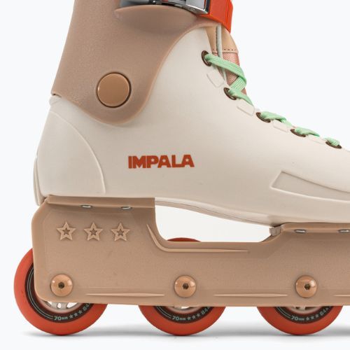Női IMPALA Lightspeed Inline korcsolya fehér és bézs IMPINLINE1 görkorcsolya