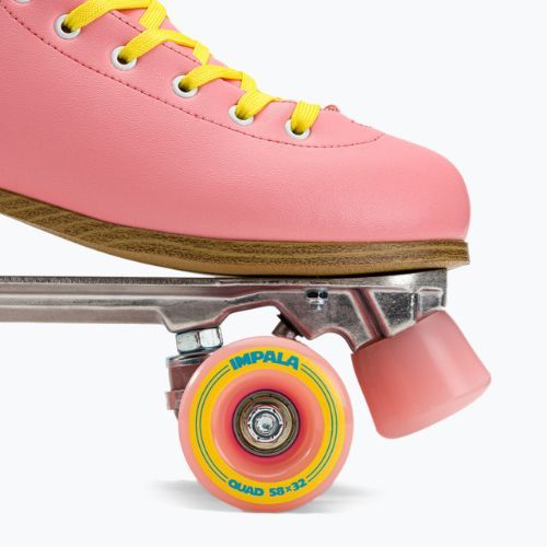 Női IMPALA Quad Skates rózsaszín és sárga