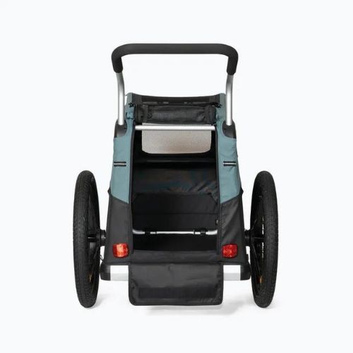 Burley Bark Ranger kutya kerékpár utánfutó fekete és kék 947106