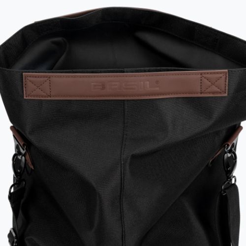 Basil Bloom City Shopper kerékpártartó táska fekete B-17779