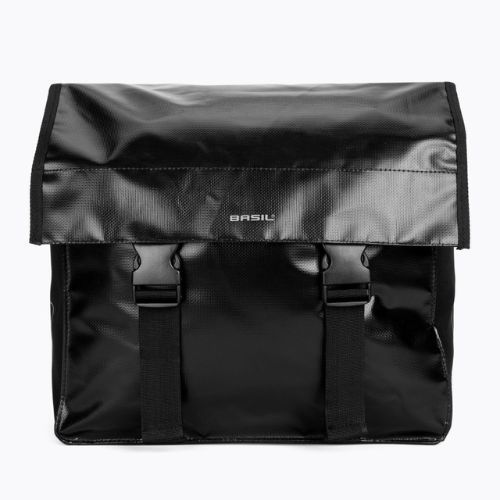 Basil Urban Load Double Bag kerékpártartó táska fekete B-17738