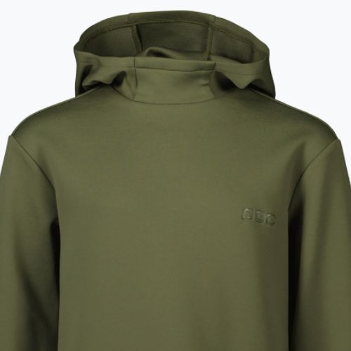 Gyermek kerékpáros pulóver POC Essential MTB Hoodie epidote green