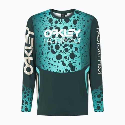 Oakley Maven Rc LS férfi kerékpáros mez zöld FOA404403