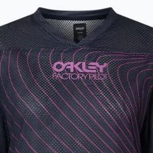 Oakley Wmns Factory Pilot Rc SS női kerékpáros mez fekete és lila FOA500384