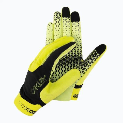 Oakley Off Camber Mtb kerékpáros kesztyű sárga és fekete FOS900875