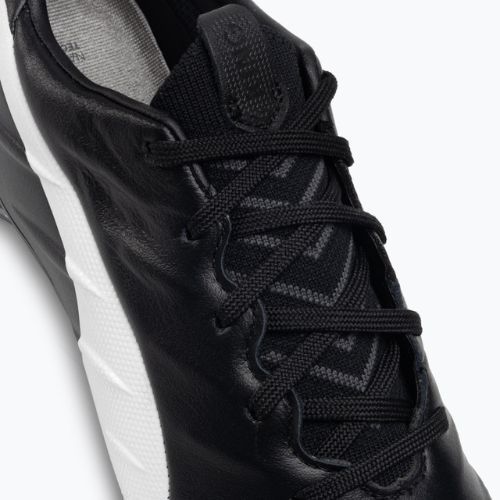 PUMA King Platinum 21 MXSG férfi futballcipő fekete-fehér 106545 01