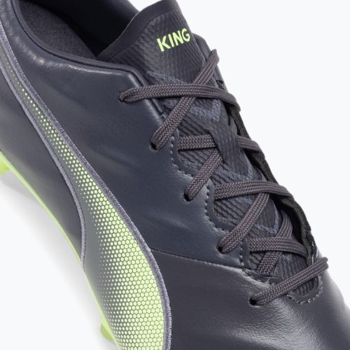 PUMA King Pro 21 FG férfi futballcipő fekete-zöld 106549 05