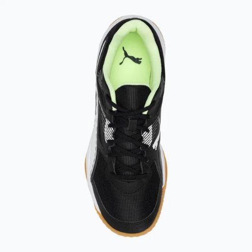 PUMA Solarflash II fekete-fehér röplabda cipő 10688201