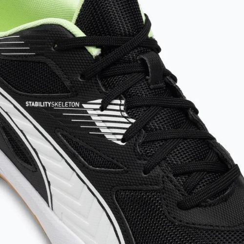 PUMA Solarflash II fekete-fehér röplabda cipő 10688201