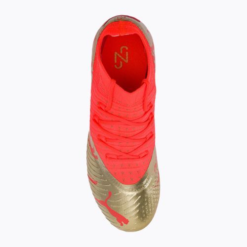 Gyermek focicipő PUMA Future Z 3.4 Neymar Jr. FG/AG narancs/arany 107107 01