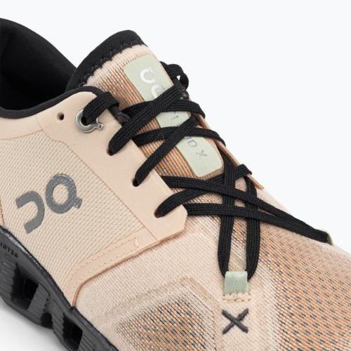Női futócipők On Cloud X 3 bézs 6098694