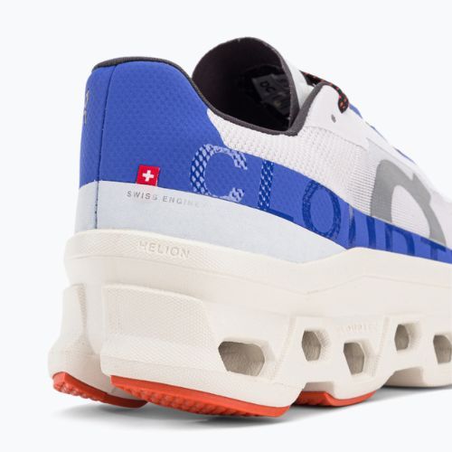 Női futócipő On Cloudmonster fehér és kék 6198648