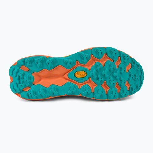 HOKA Speedgoat 5 férfi futócipő zöld-narancs 1123157-TMOR