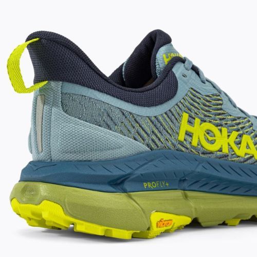 HOKA férfi futócipő Mafate Speed 4 kék/sárga 1129930-SBDCT