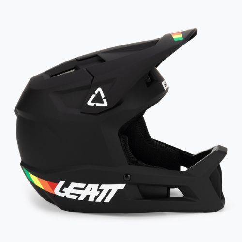 Leatt MTB kerékpáros sisak Gravity 1.0 V23 fekete 1023014155
