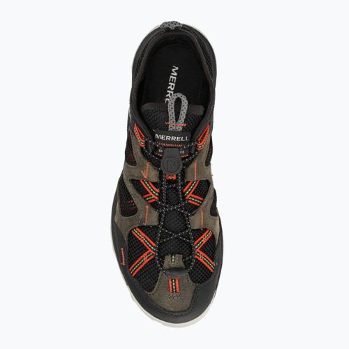 Férfi túrabakancs Merrell Speed Strike LTR Sieve fekete-zöld J067643