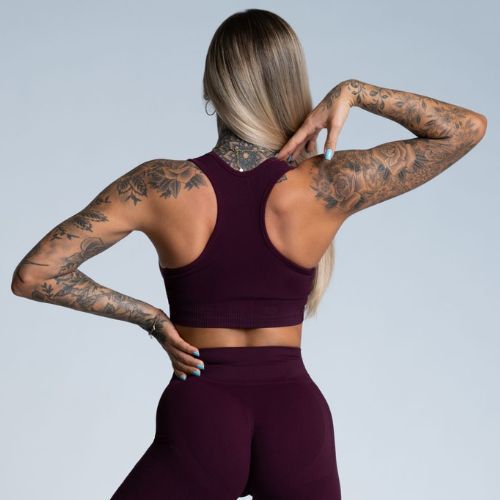 Gym Glamour Push Up Grape 322 fitnesz melltartó